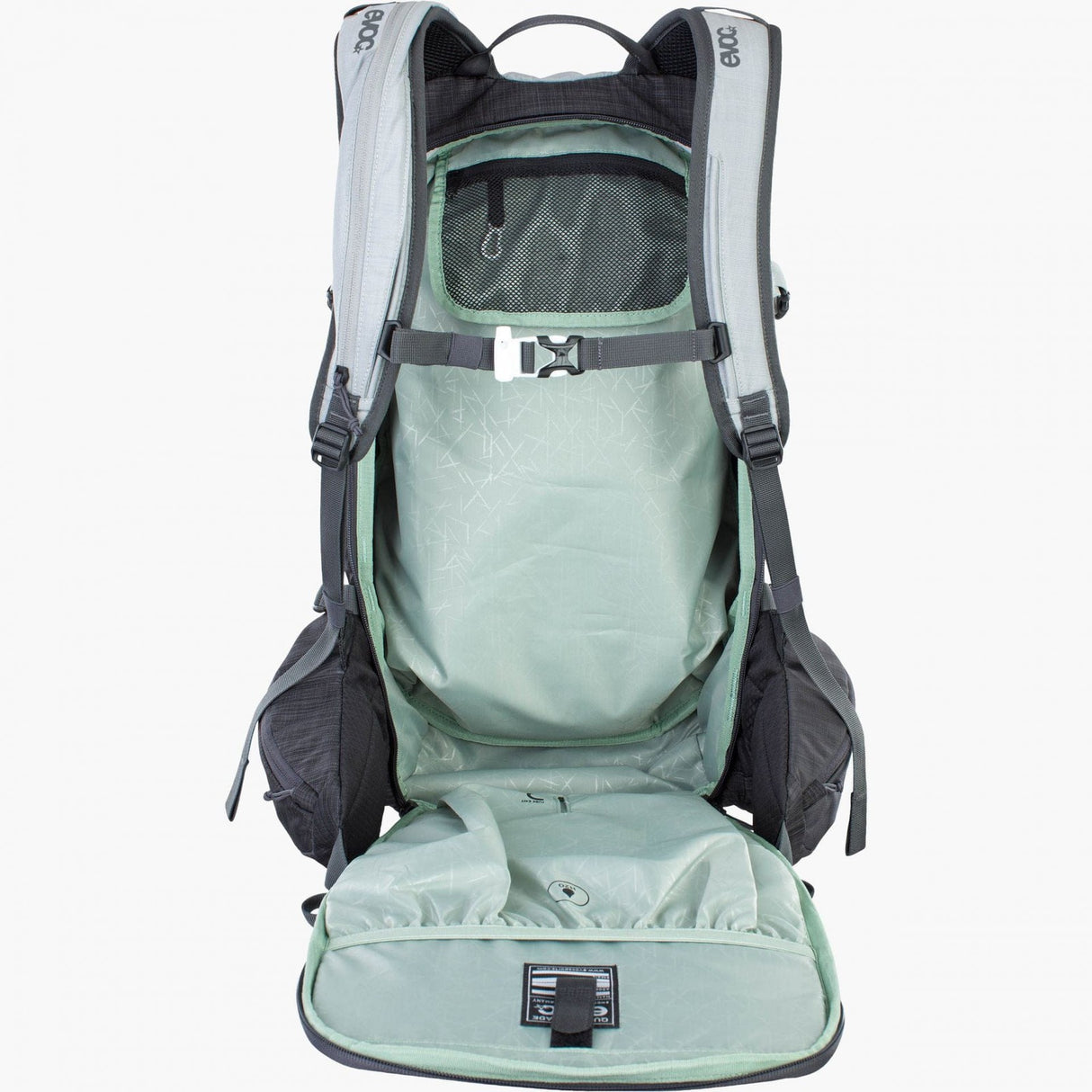 Evoc Line 30 Ski Backpack Silver/Heather Carbon Grey