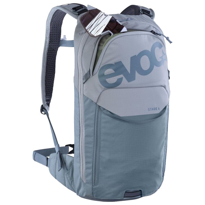 Evoc Ride Backpack w/2L Hydration Bladder Stone/Steel – Crooze