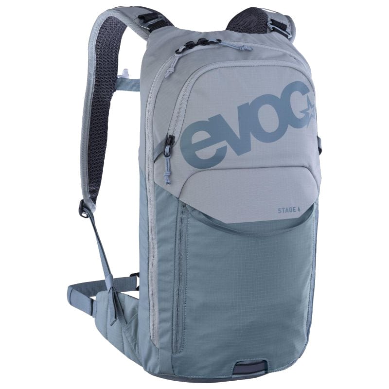 Evoc Ride 6 Backpack w/2L Hydration Bladder Stone/Steel