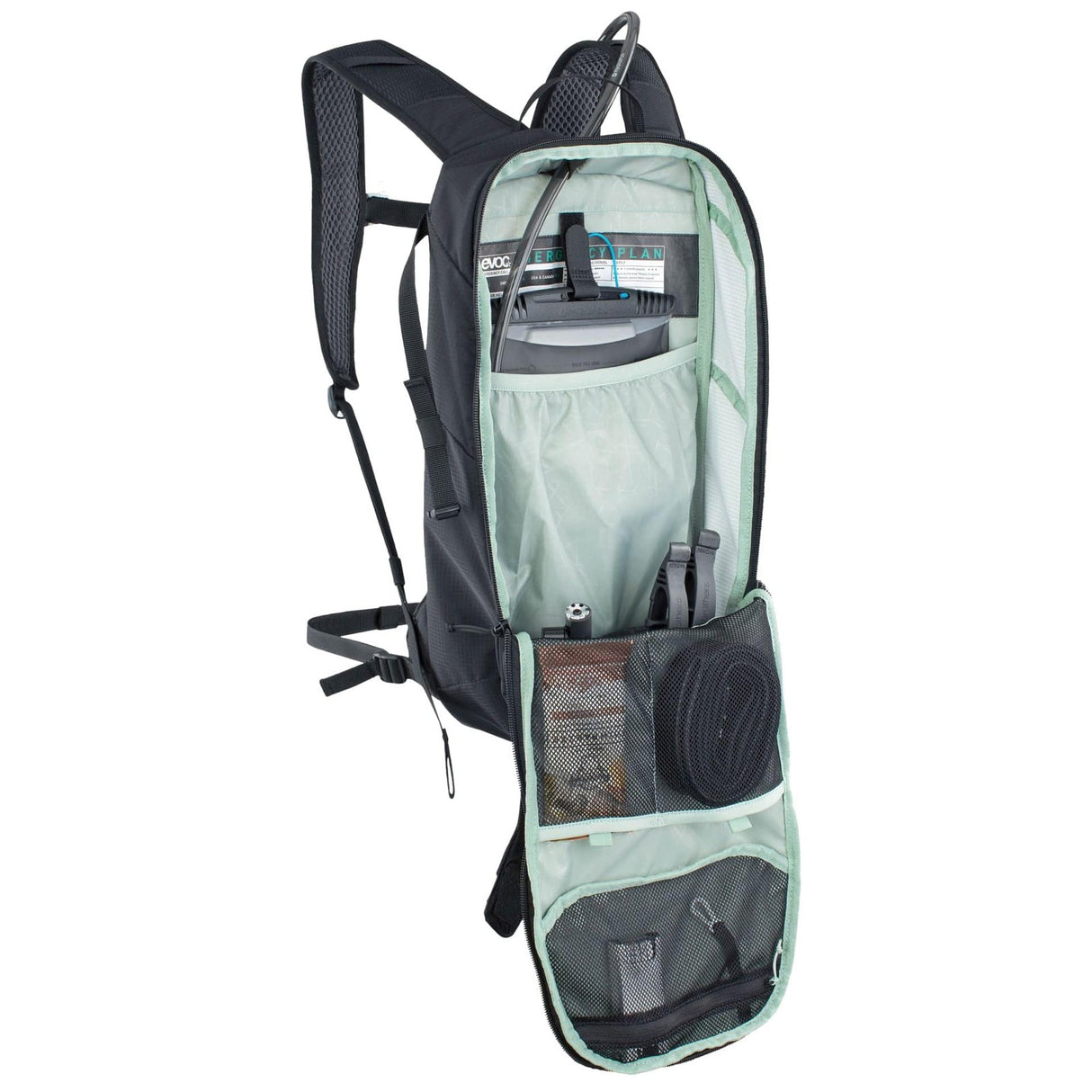 Evoc Ride 8 Backpack w/2L Hydration Bladder Black