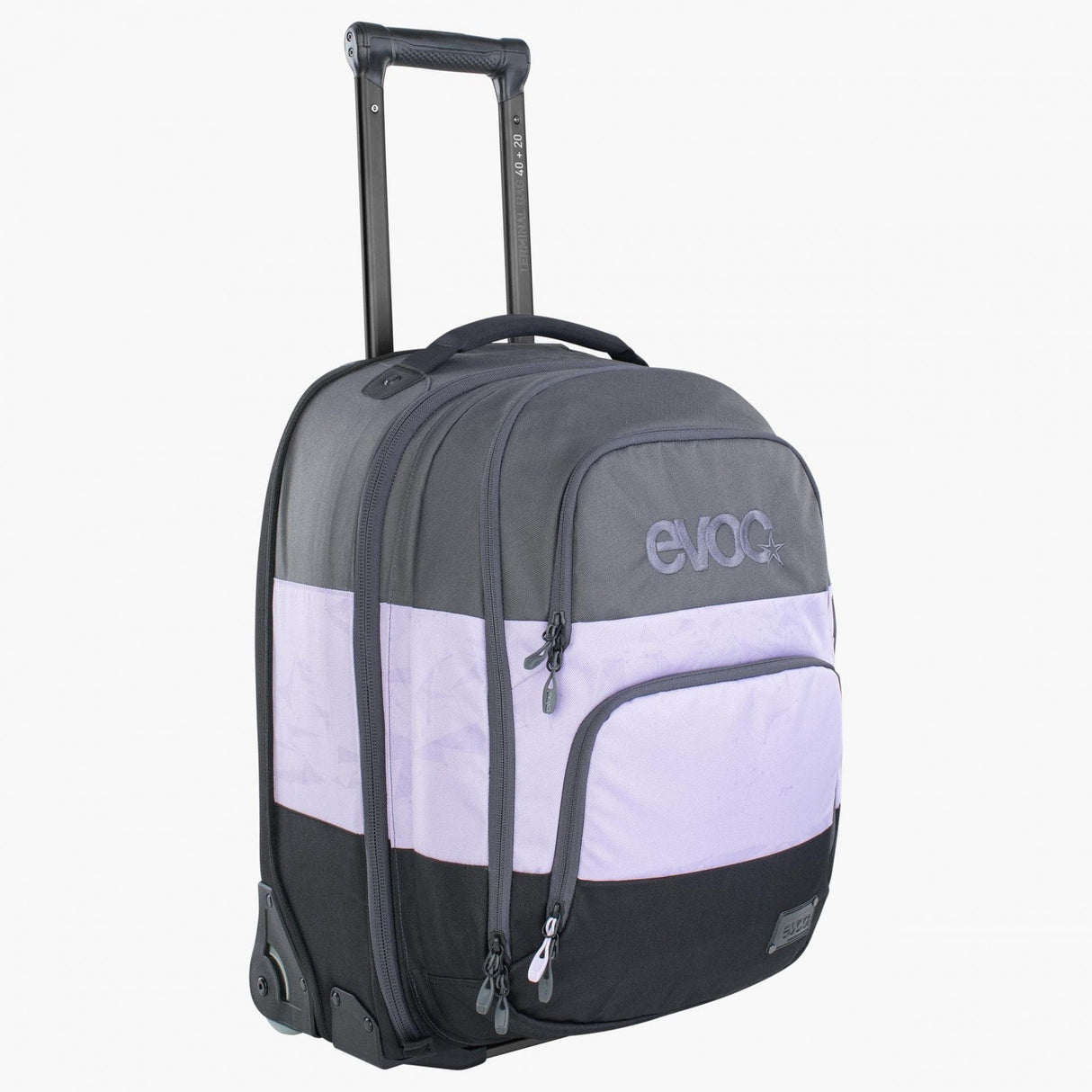 Evoc Terminal Bag 40L+20L w/Detachable Daypack Black/Purple