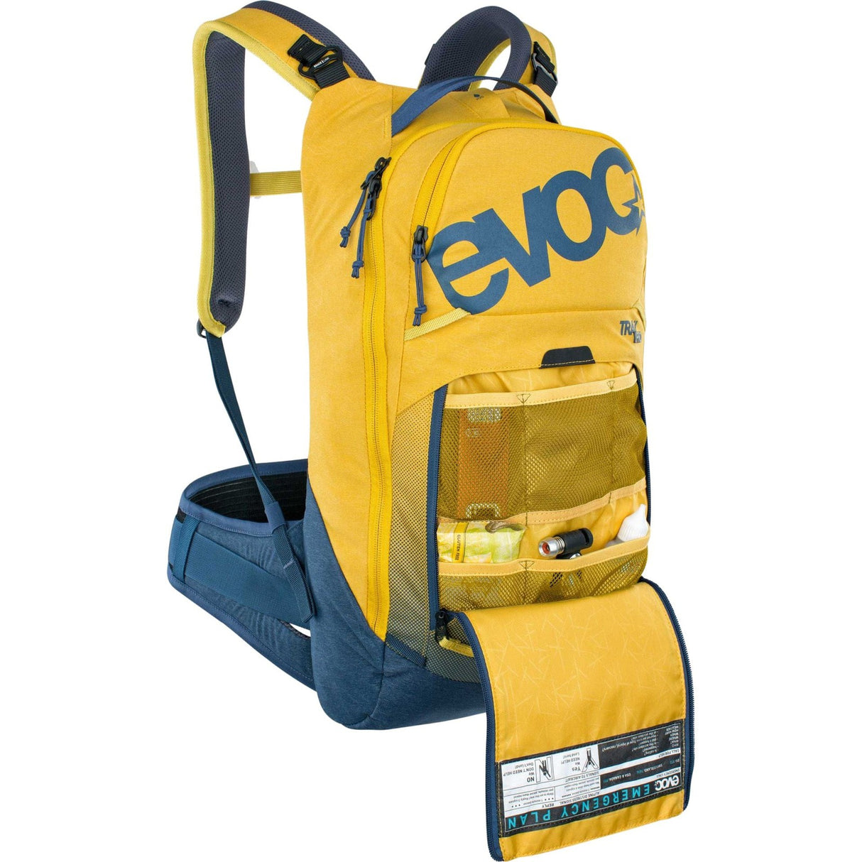 Evoc Trail Pro 10 Backpack Curry/Denim