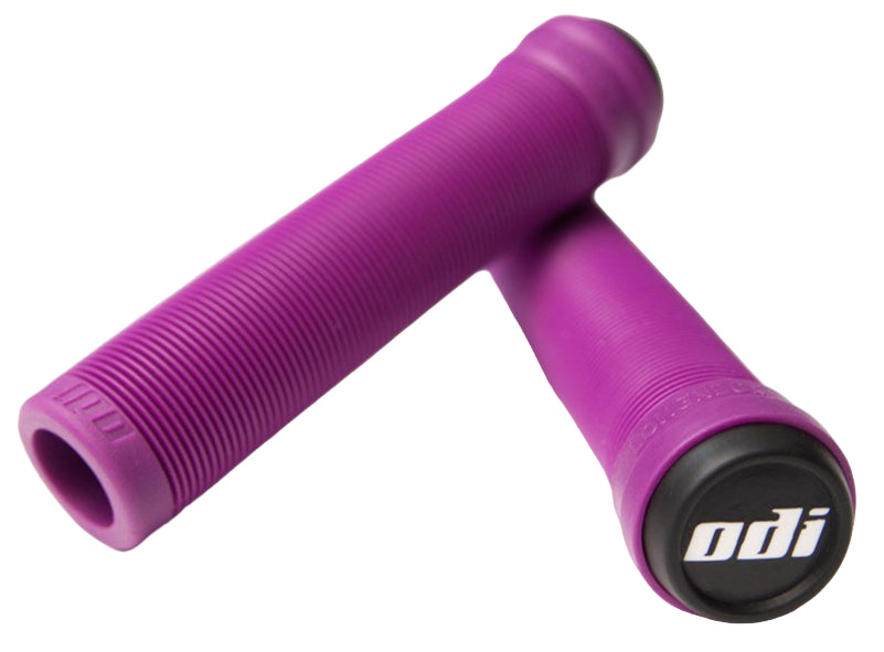 ODI Longneck SL Flangeless BMX Grip 135mm Purple (Soft)