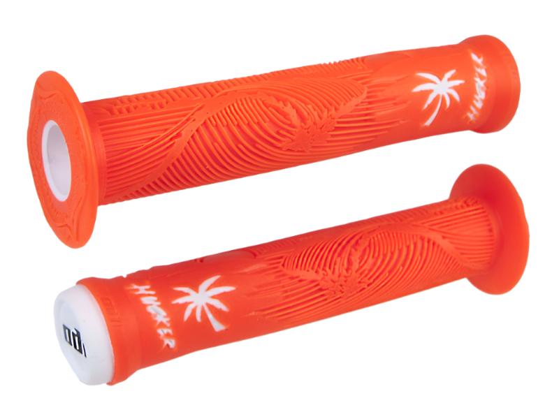 ODI Bmx Hucker Dual Ply Grip 160Mm Orange/White