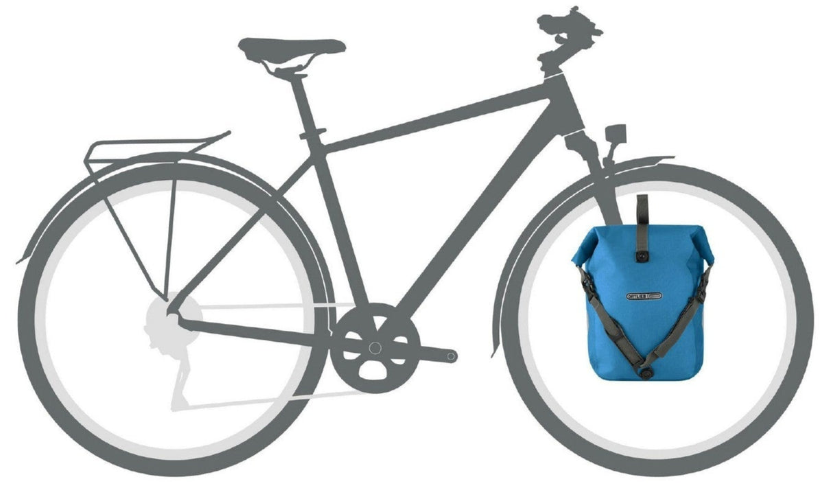 ORTLIEB SPORT-ROLLER PLUS PANNIER BAGS DUSK BLUE - DENIM SINGLE BAG