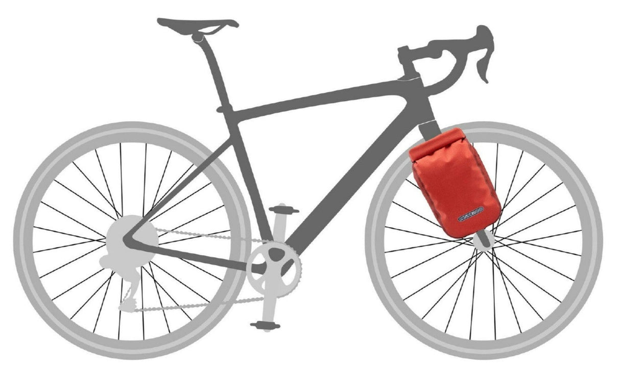 ORTLIEB FORK-PACK PLUS SALSA - DARK CHILI