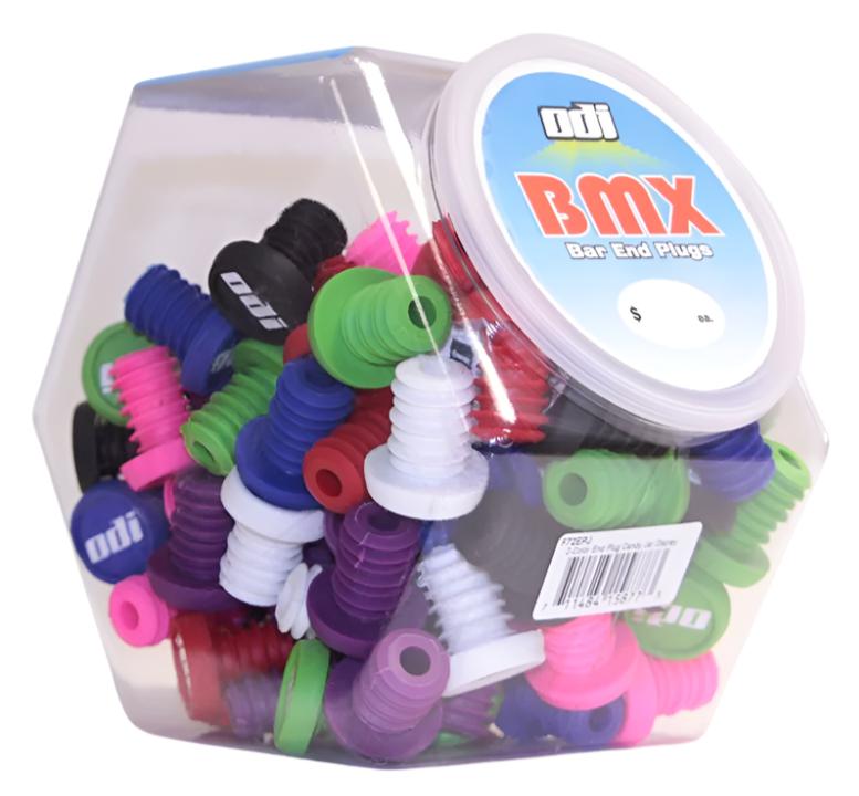 ODI Scooter Candy Jar Small Push In Plugs 80 Assorted Colours
