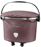 ORTLIEB UP-TOWN RACK URBAN HANDLEBAR BAG / BIKE BASKET ASH ROSE