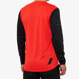 100 Percent RIDECAMP LS Jersey Red/Black