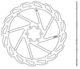 Ferodo TZ-23 180mm 6-Bolt Disc Rotor (1.8mm)