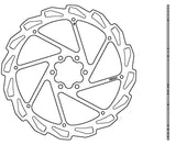 Ferodo TZ-23 220mm 6-Bolt Disc Rotor (2.0mm)