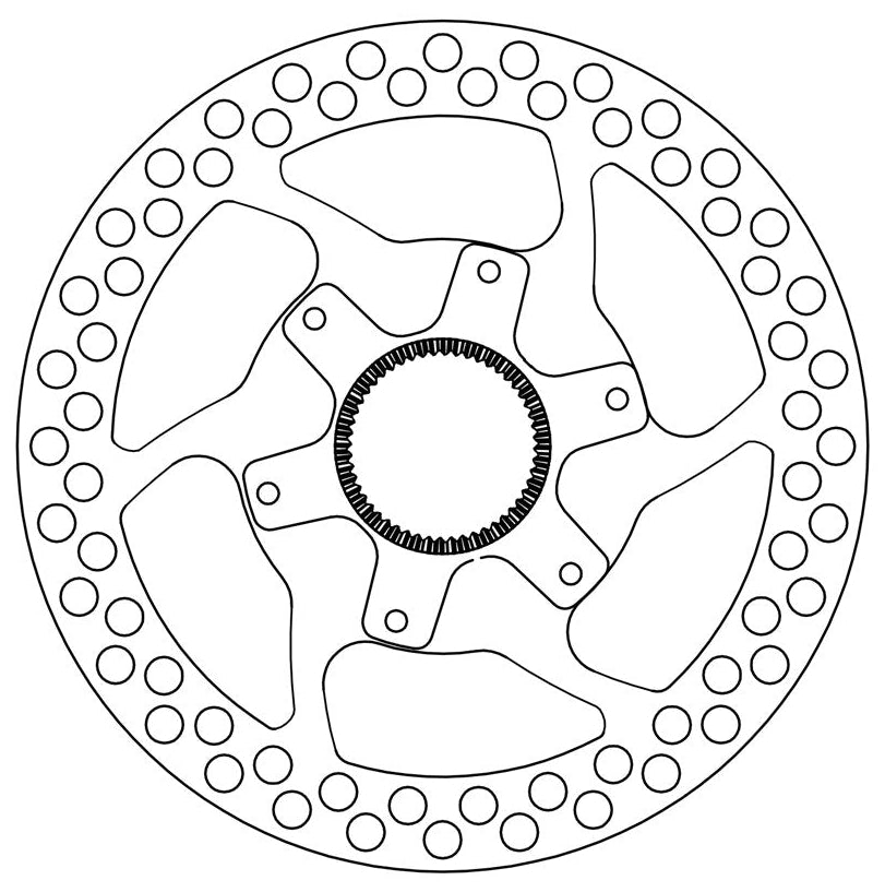 Ferodo TZ-22 160mm Center Lock Disc Rotor (1.8mm)
