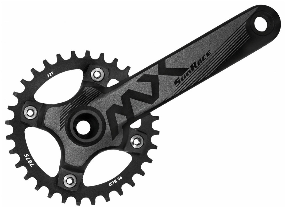 Sunrace Crankset 175mm 34T Fcmx