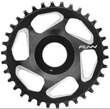 Funn Solo ES Narrow Wide Chainring 50/53mm Direct Mount for Shimano E8000/E7000 E-Bike - Black