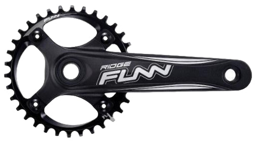 Funn Ridge Crankset 170mm Arm 104mm BCD NW Chainring 68/73mm BB 24mm Axle
