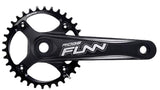 Funn Ridge Crankset 175mm Arm 104mm BCD Solo Comp NW Chainring 68/73mm BB 24mm Axle