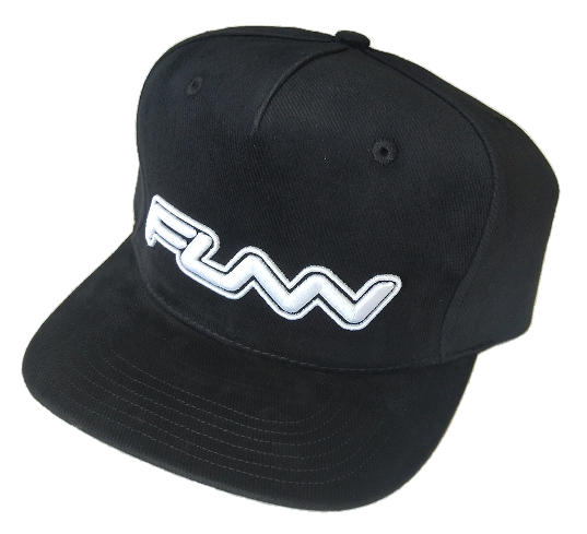 Funn Cap Black with White Embroidery Logo