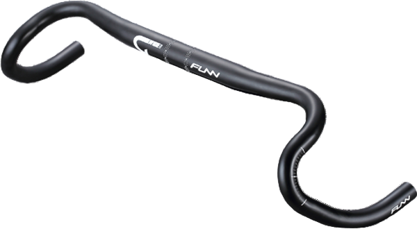Funn G Wide Gravel Handlebar 31.8mm x 500mm Black