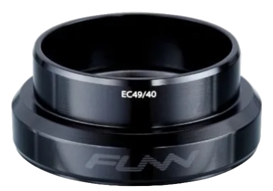 Funn Descend EC49/40 Lower Cup Set, Black, 40mm Steer Tube, 49mm Headtube