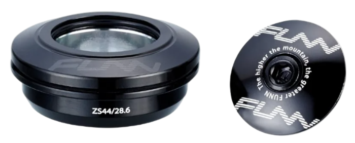 Funn Descend ZS 44/28.6 Semi-Integrated Headset Upper Cup Set with Top Cap - Black