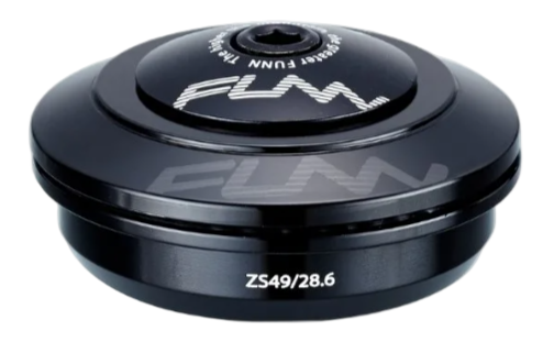 Funn Descend ZS 49/28.6 Semi-Integrated Upper Headset Cup Set with Top Cap - Black