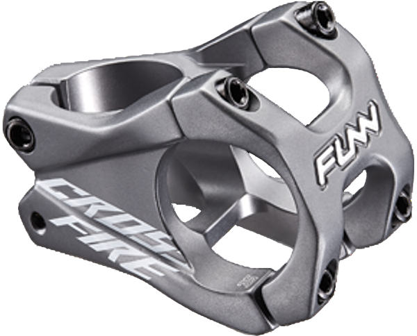 Funn Crossfire Stem 31.8mm 35mm 0° Rise 1-1/8" Steer