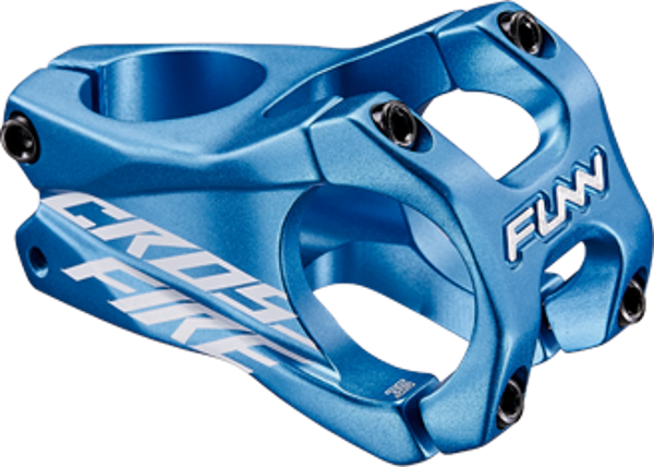 Funn Crossfire Stem 31.8mm 35mm 0° Rise 1-1/8" Steer