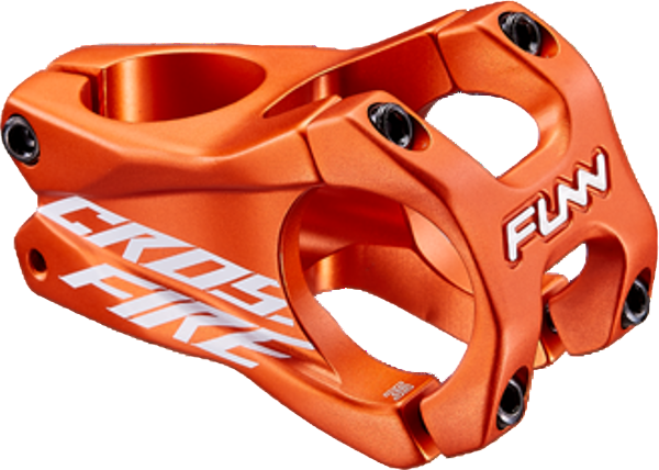 Funn Crossfire Stem 31.8mm 35mm 0° Rise 1-1/8" Steer