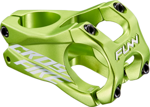 Funn Crossfire Stem 31.8mm 35mm 0° Rise 1-1/8" Steer