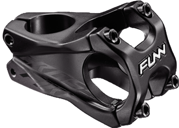 Funn Crossfire 31.8mm 50mm 0° Rise Stem for 1-1/8 Inch Steer