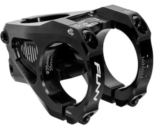 Funn Equalizer 35mm Stem, 35.0 Clamp, 10mm Drop/Rise, 1-1/8" Steer