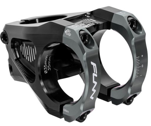 Funn Equalizer 35mm Stem, 35.0 Clamp, 10mm Drop/Rise, 1-1/8" Steer