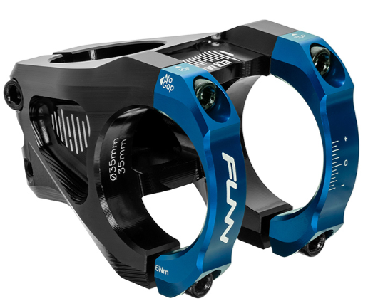 Funn Equalizer 35mm Stem, 35.0 Clamp, 10mm Drop/Rise, 1-1/8" Steer