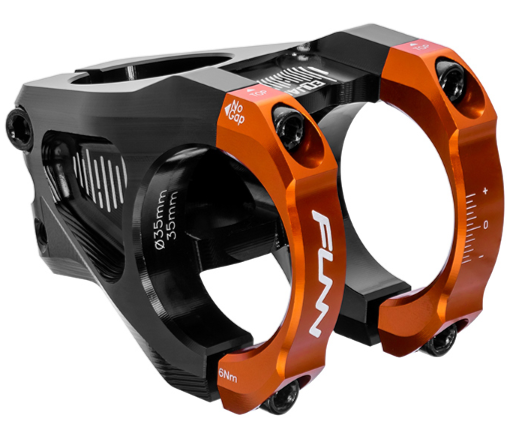 Funn Equalizer 35mm Stem, 35.0 Clamp, 10mm Drop/Rise, 1-1/8" Steer