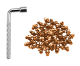 Funn Mamba/Ripper/Python Pedal Pins M4x4mm 50-Pack with Tool