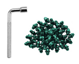 Funn Mamba/Ripper/Python Pedal Pins M4x4mm 50-Pack with Tool