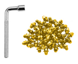 Funn Mamba/Ripper/Python Pedal Pins M4x4mm 50-Pack with Tool