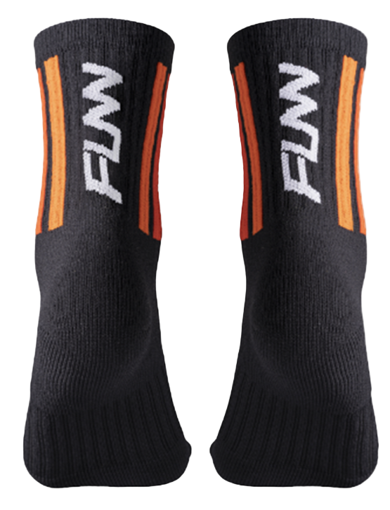 Funn Black Socks, One Size
