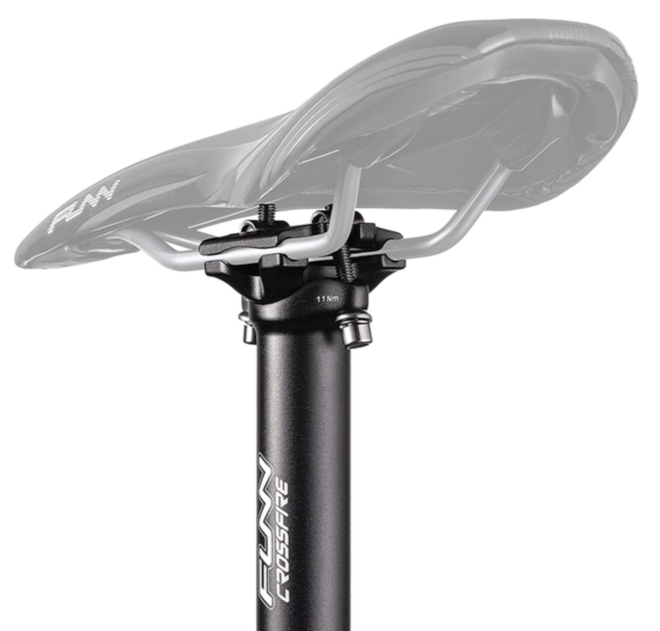 Funn Crossfire 350mm Seat Post - Black