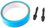 Funn Tubeless Conversion Kit 23mm Rim Tape 48mm Valves Black