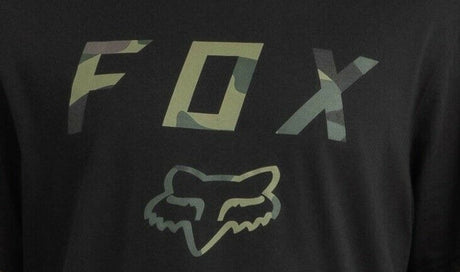 Fox YOUTH LEGACY MOTH PULLOVER FLEECE - Camo FRONT PRINT