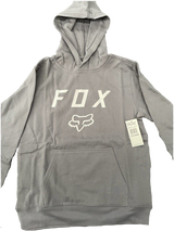 Fox YOUTH LEGACY MOTH PULLOVER  FLEECE - Heather Graphite