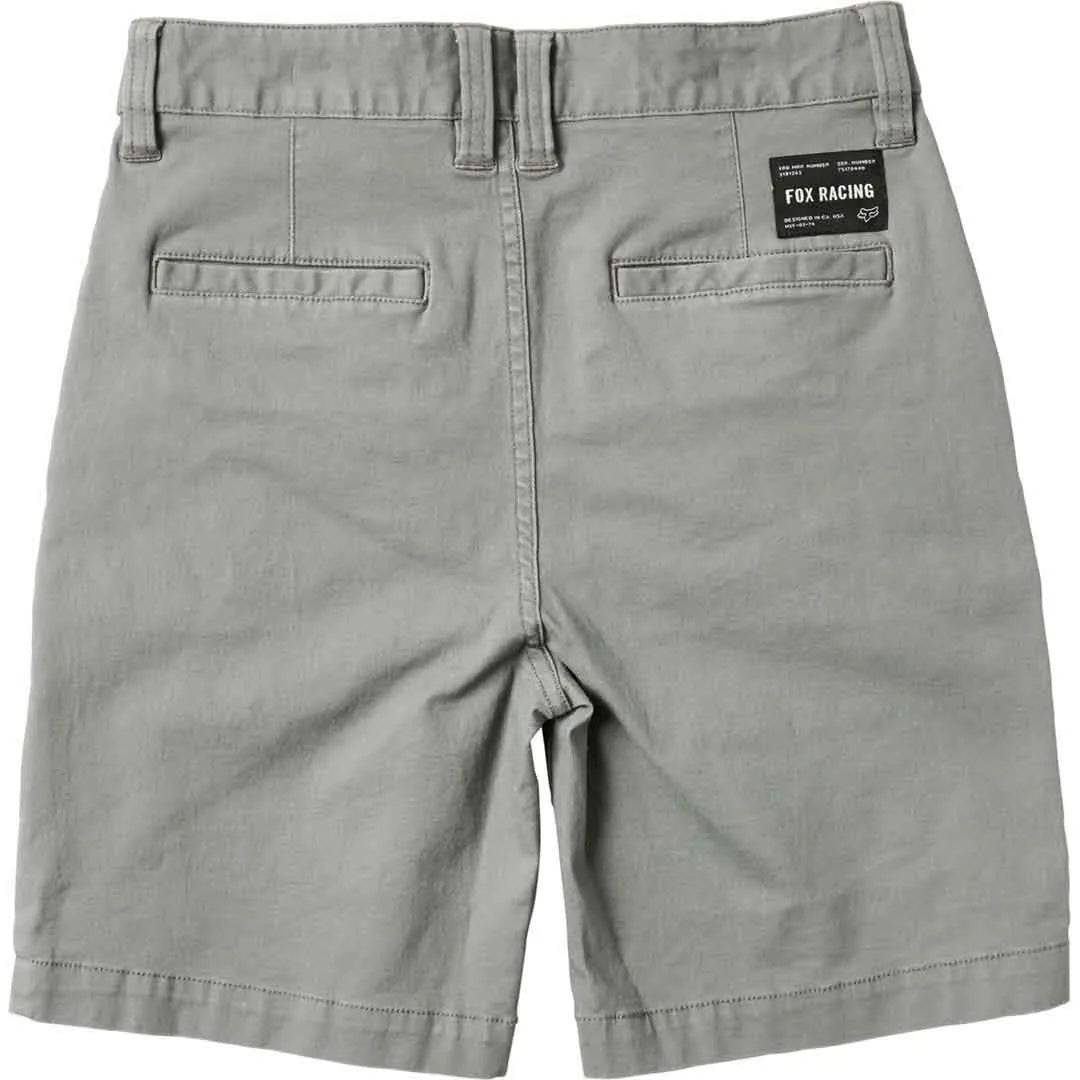 Fox YOUTH ESSEX SHORT 2.0 - Pewter BACK