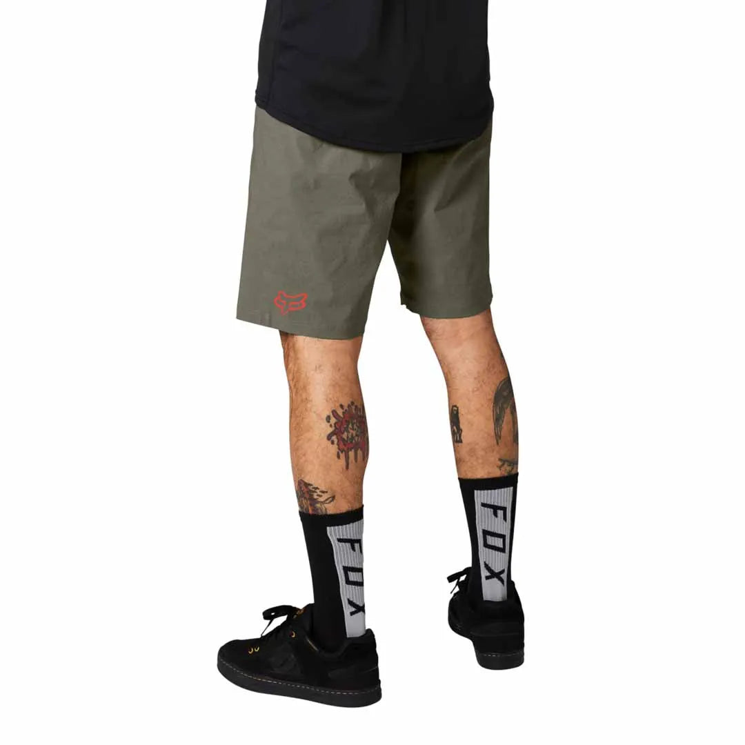 Fox Ranger Lite Olive Green Padded Shorts