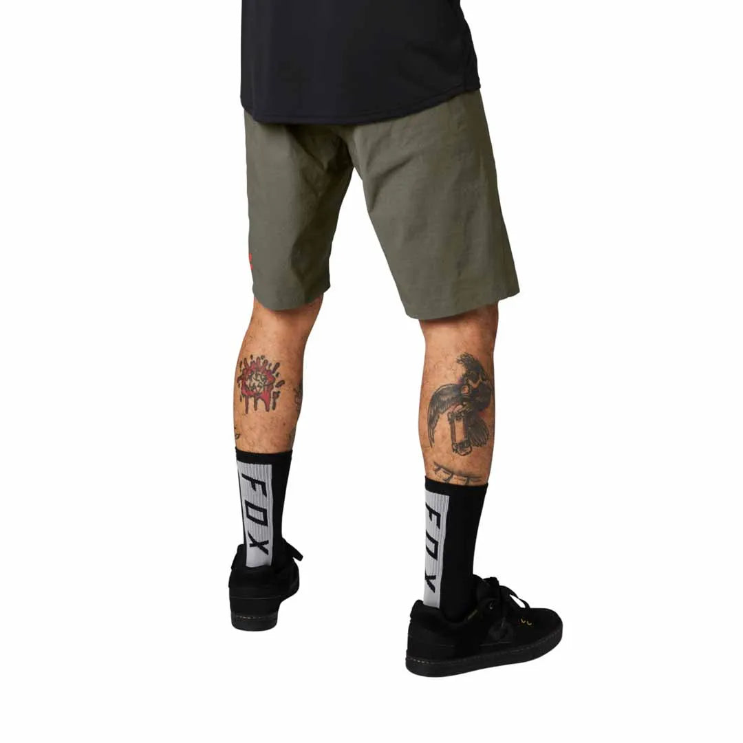 Fox Ranger Lite Olive Green Padded Shorts
