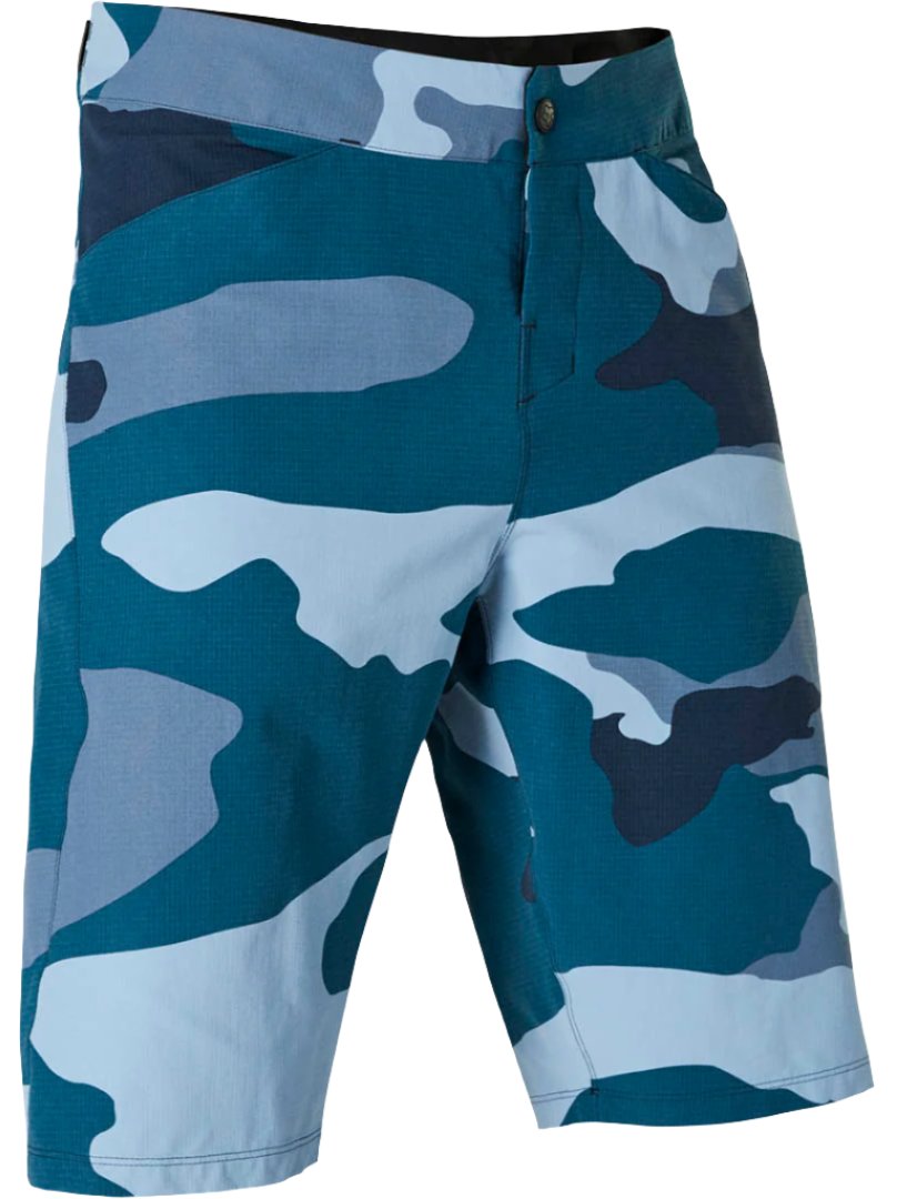 Fox RANGER SHORT CAMO -  Blue Camouflage FRONT