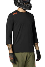 Fox RANGER DR 3/4 JERSEY - Black Front