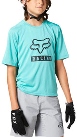 Fox YOUTH RANGER SS JERSEY - Teal FRONT