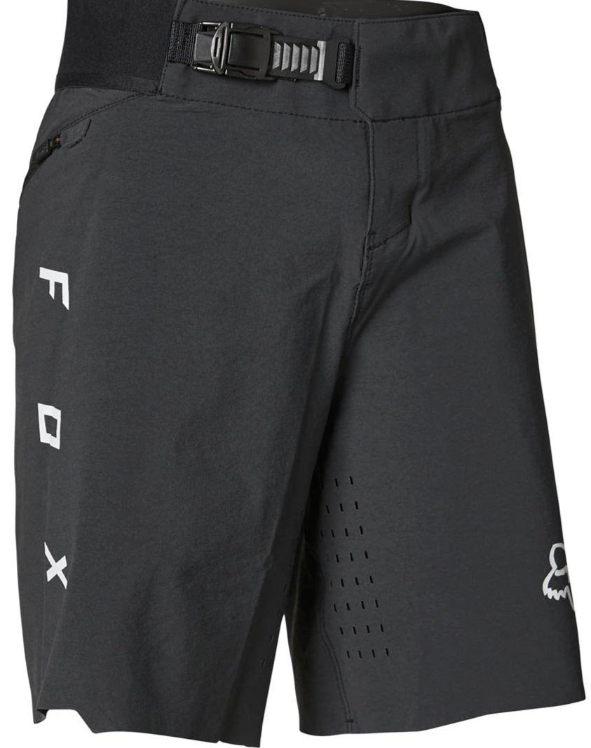 Fox YOUTH FLEXAIR SHORT - Black FRONT