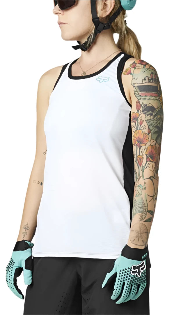 Fox WOMENS FLEXAIR TANK - White 